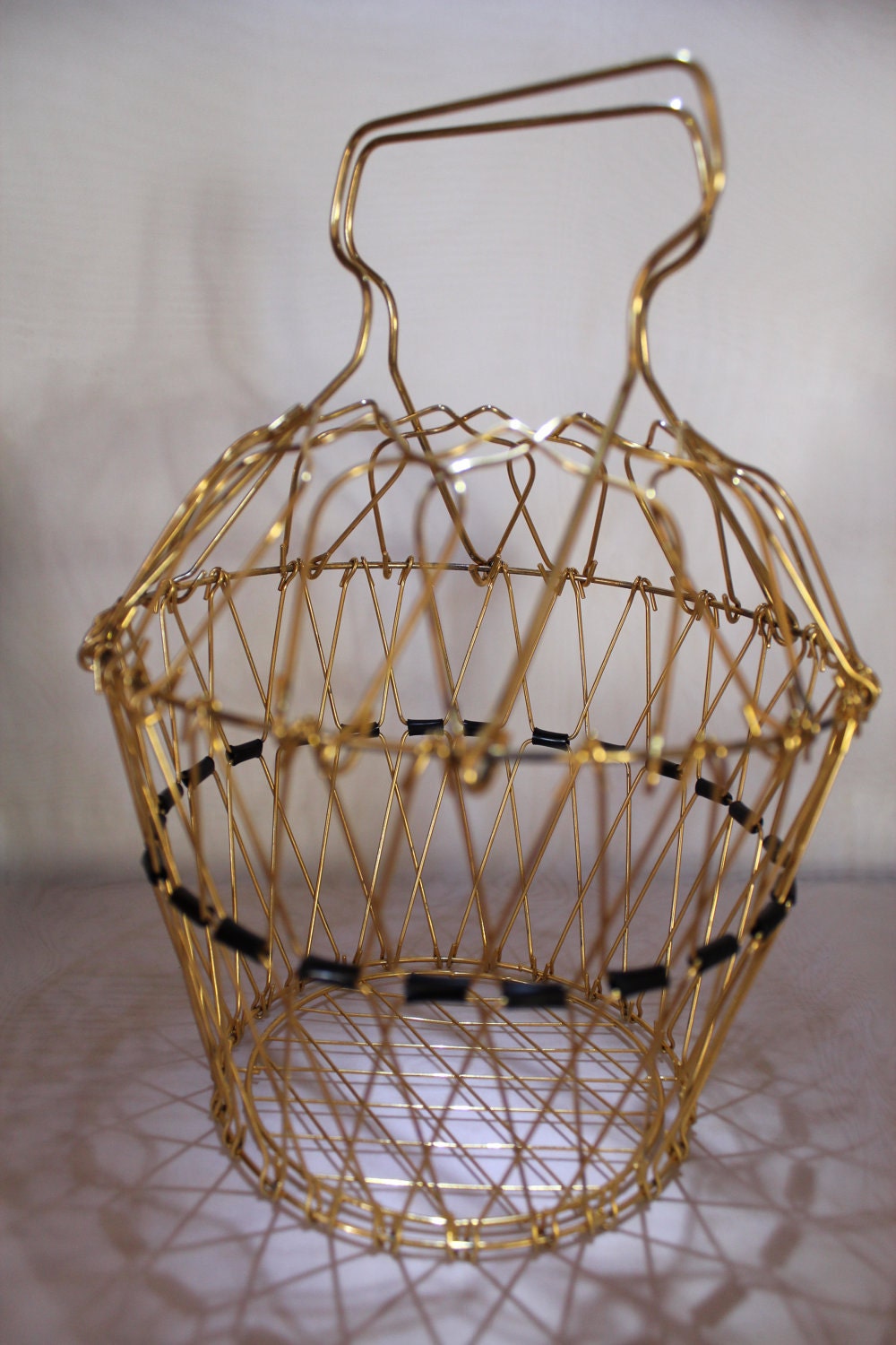 French Wire Egg Basket by losttreasures2u on Etsy