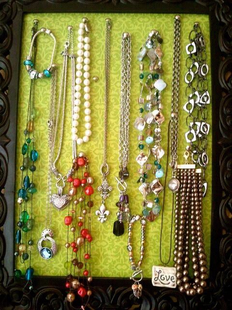 Framed Necklace Display