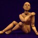 1:12th scale doll, fully articulated, positionable, female action figure, Twelvemo