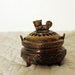 Vintage Chinese Brass Incense Burner