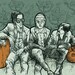 Darjeeling brothers  art illustration drawing ink pencil pen digital print comic