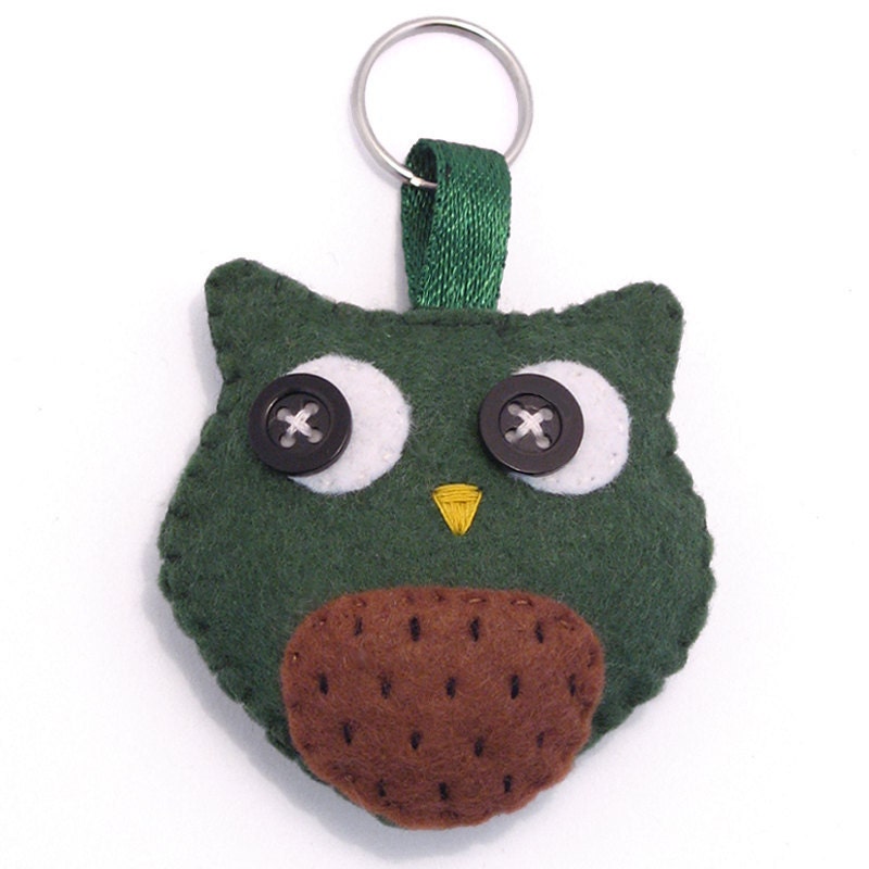 Owl Keyring / Owl Keychain / Cute Bag Charm / Accessory