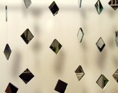 Wedding Garland Mirror Garland Diamond Mirrors Spring Summer Garden Accent Reflections Shooting Stars Weddings Windows Trees 36 Inches