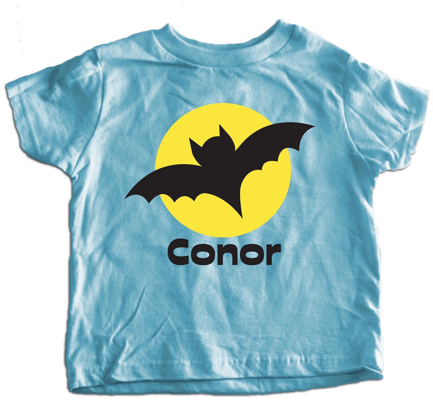 Personalized batman t-shirt, superhero t-shirt for your little hero
