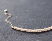 pink opal - lucky sterling silver bracelet