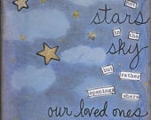 Perhaps they are not stars in the sky... 8x10 - Art Print