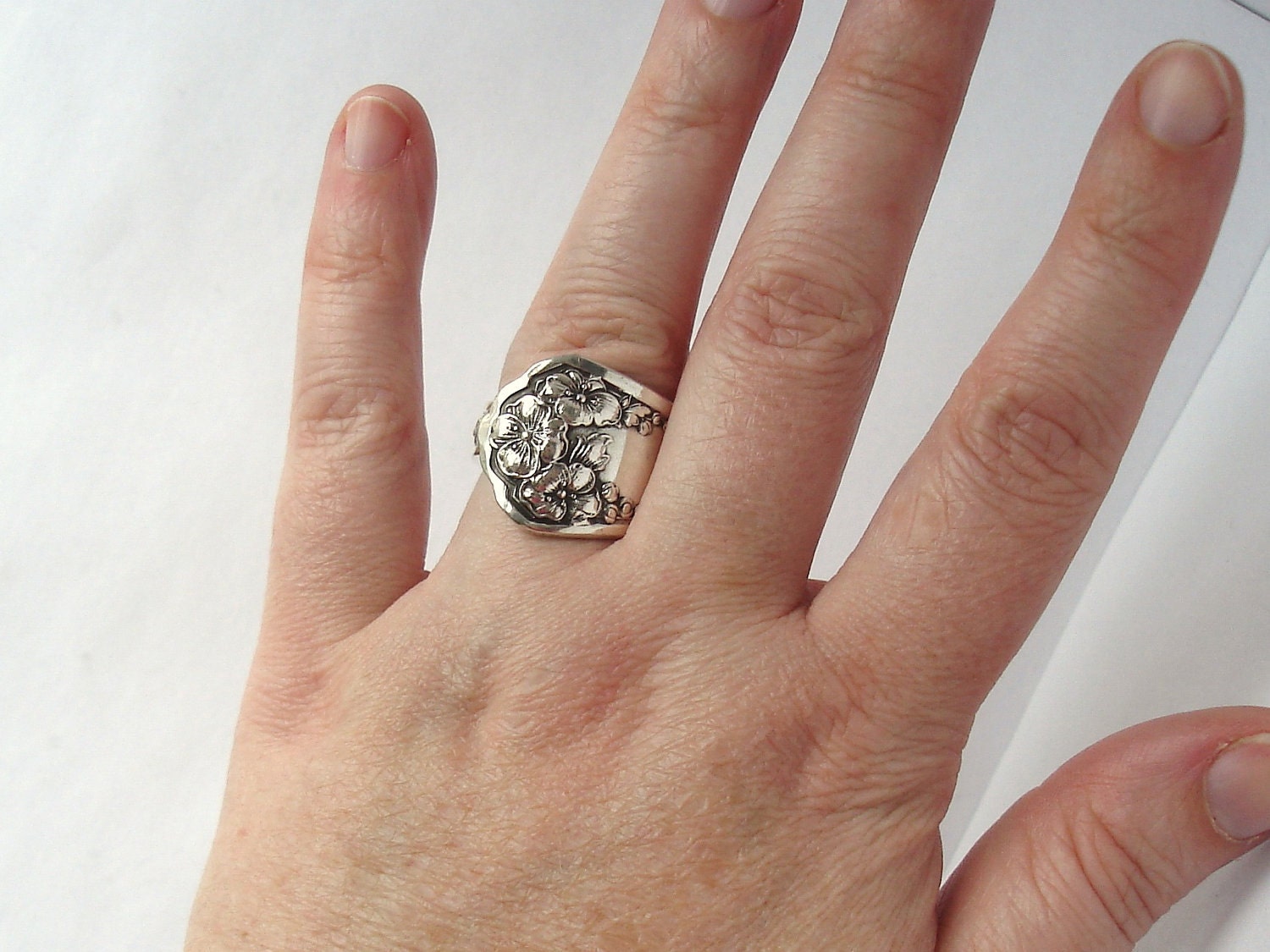 Wholesale Lot of 12, Silverplated Vintage Spoon Rings