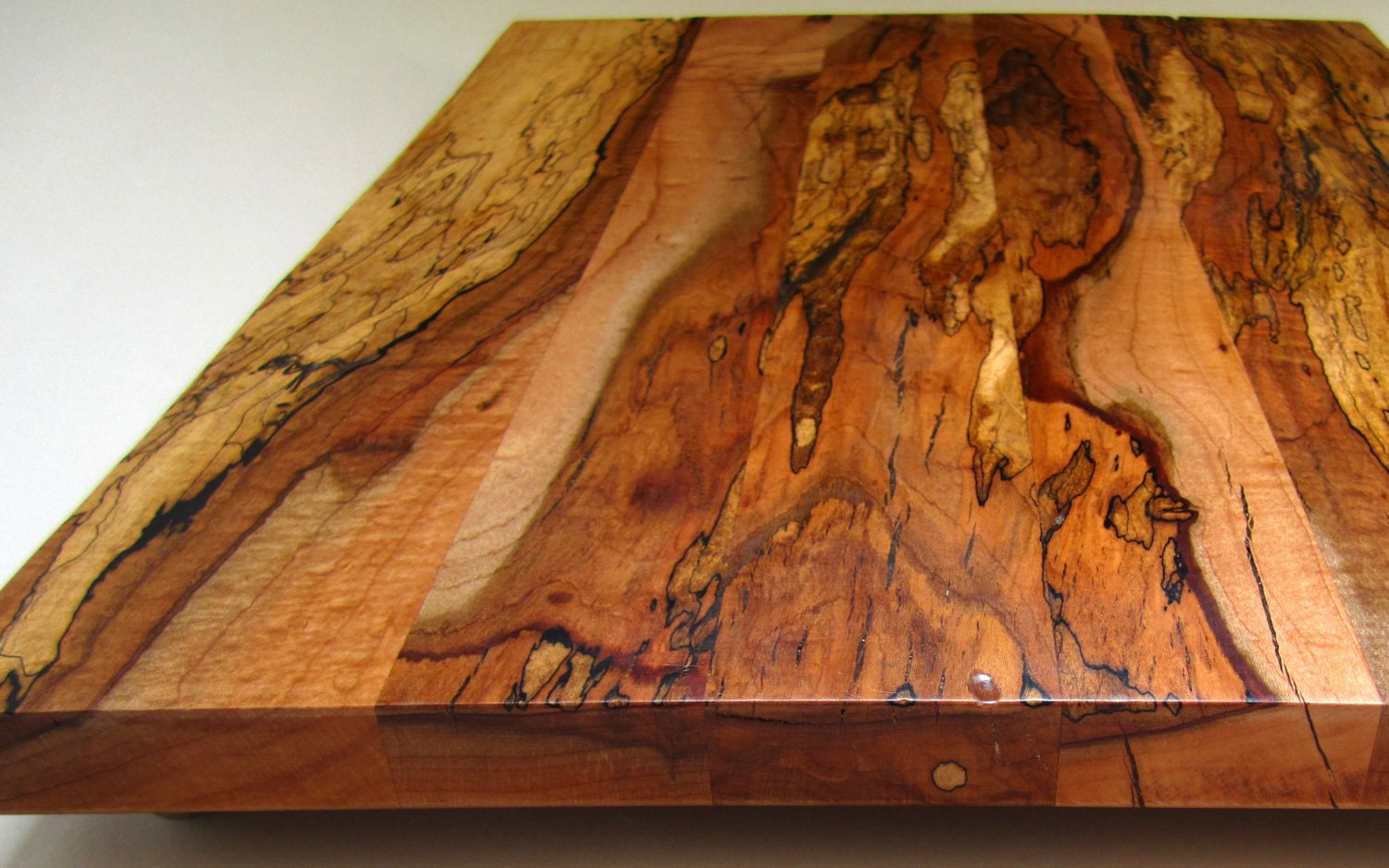 Spalted Maple Serving Board, Wildly Figured
