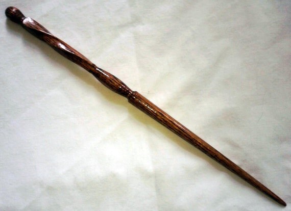 Sale... Harry Potter Magic Wand hand carved ash by OrchardWorks
