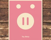 Toy Story Hamm - 8x10 Print