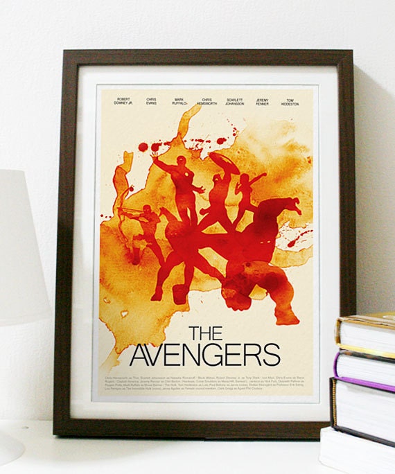 The Avengers - A3 Poster Print