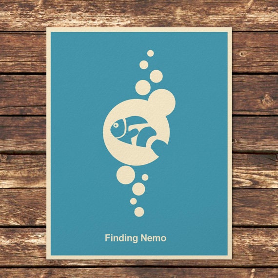 Finding Nemo - 8x10 Print