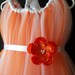 Tutu Dress Flower Girl Dress - 6 Months to 5T - Matching Singed Satin Flower