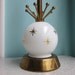 Vintage Atomic Bedside Lamp with Night Light