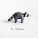 Le Friendly Racoon Totem by le animalé - Ready to Ship