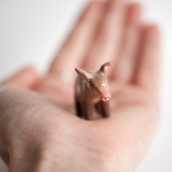 Le Aardvark Citrine Totem by le animalé