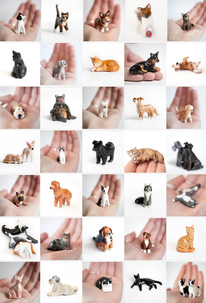 Reserved - Custom Pet Figurine - Le Custom Pet Totem
