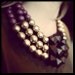 Autumnal /// bib necklace
