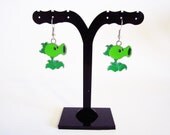 Pea Shooter Earrings - Plants Vs Zombies Earrings - PvZ
