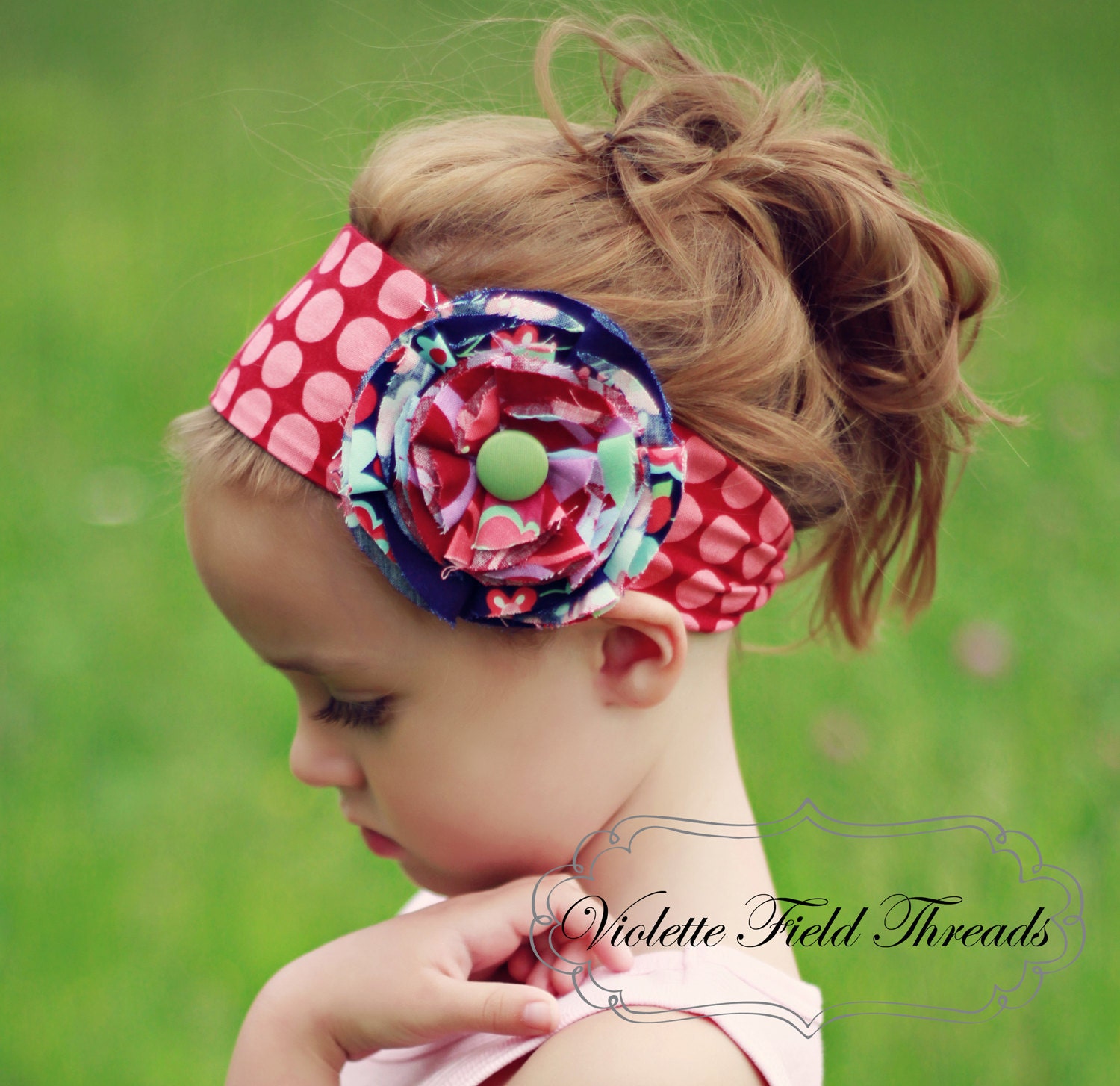 Lillian Headband PDF Pattern Tutorial, 3 versions (6 options), 4 sizes-baby to adult