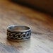 Sterling Silver Wide Ring Band - Your Size