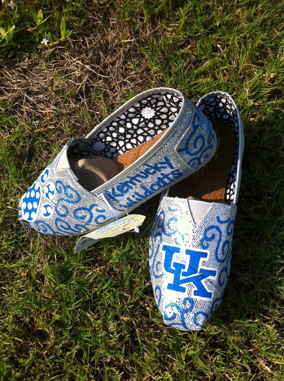 Custom Glitter TOMS Shoes