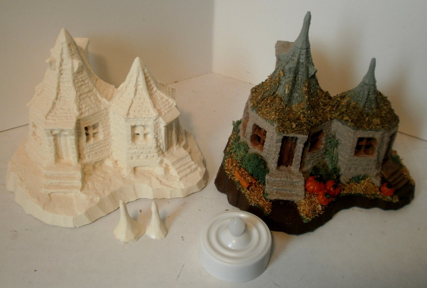 Custom Hoqwarts Hagrid Hut Statue or Cake Topper - UNFINISHED - Limited Edition Harry Potter