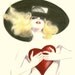 Pencil drawing -  Vintage Fashion Illustration