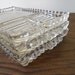 Vintage Glass Snack Trays