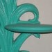 Vintage Syroco Shelf in Turquoise
