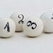 Vintage French Numbered knobs or drawer pulls