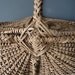 Extra Large Antique Egg Basket with Lid. Hand Woven