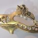 MFA Museum of Fine Arts Pin Brooch Shoe w faux pearls