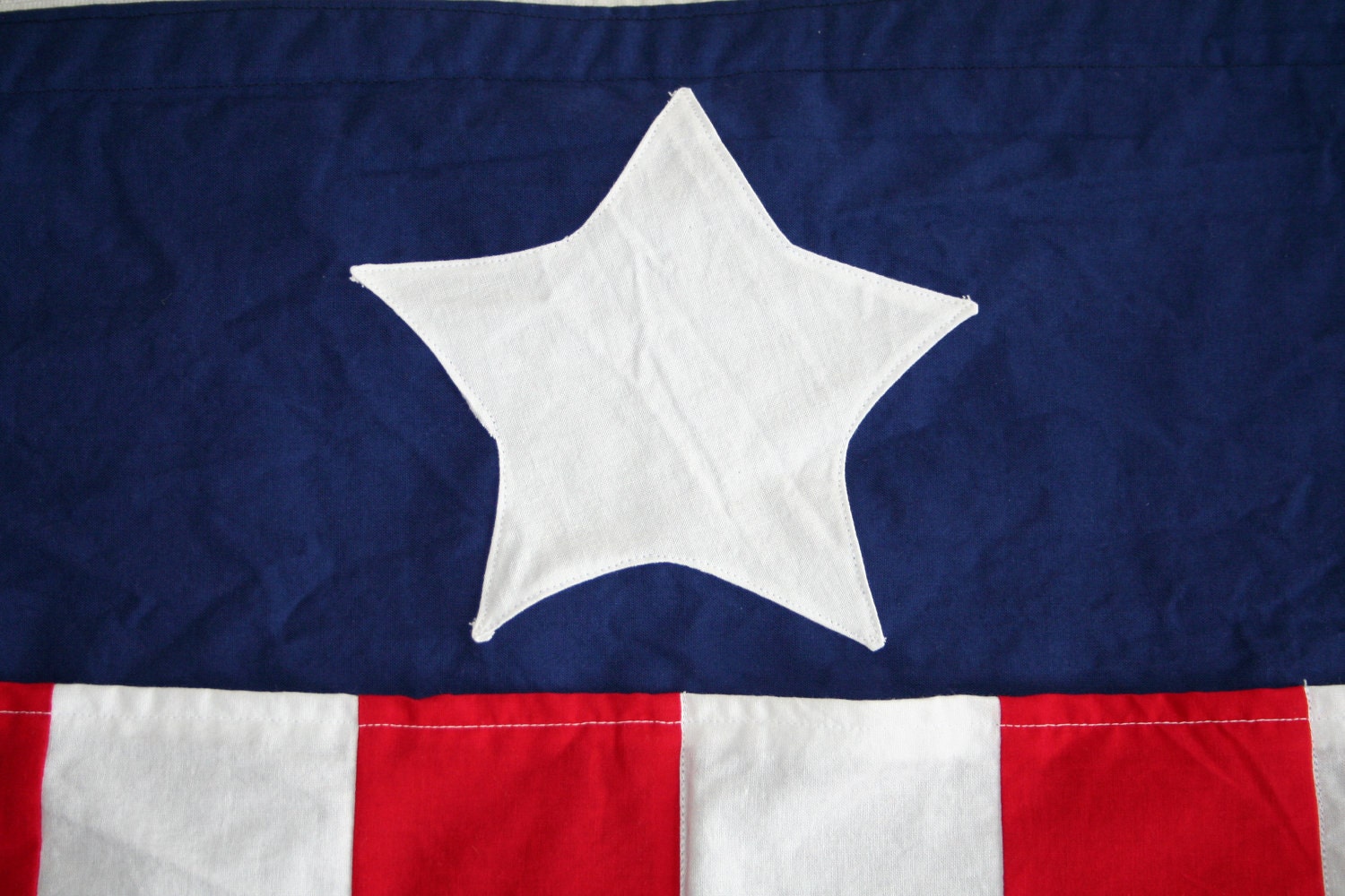 Captain America-n Flag half apron -- women's one size