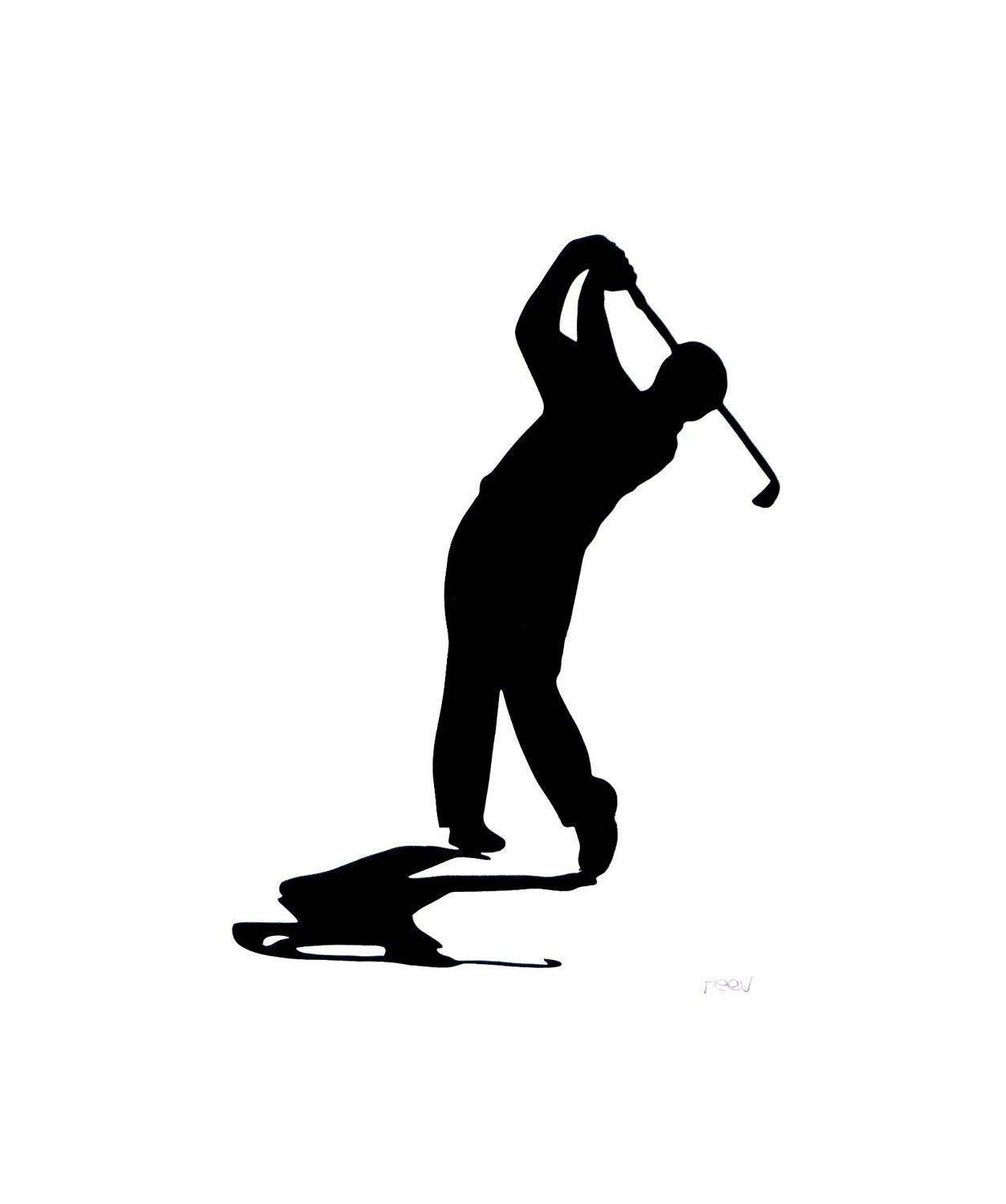 Golf Bag Silhouette