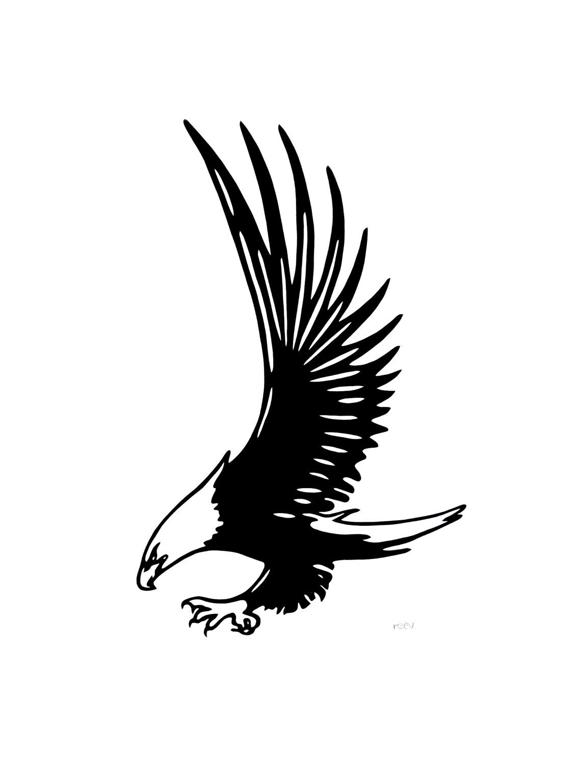 Eagle Silhouette Image