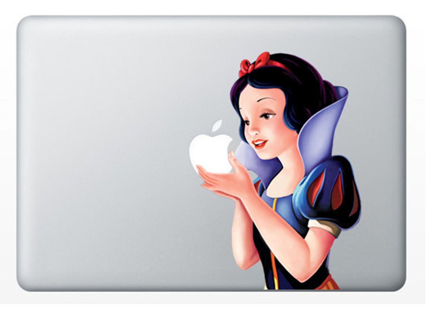 snow white sticker for macbook pro