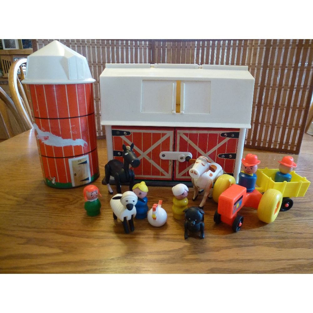 fisher price farm vintage