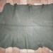 36"x24" 6sq ft Rustic Spruce Green Goatskin Leather Hide 2.5oz/1mm Visit PeggySueAlso