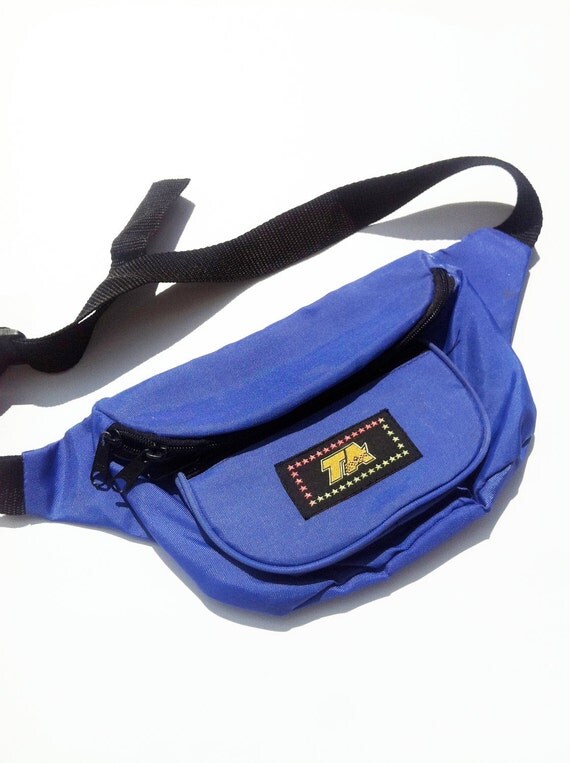 Awesome 90s Vibrant Purple TA Fanny Pack 26 to by NeonStockyards