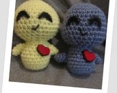 Amigurumi Pon and Zi