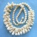 Vintage Ox Bone Necklace Pikake Flowers Hawaiian Lei 1950s Carved Wedding Jewelry Stunning