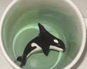 Orca Whale Surprise Mug