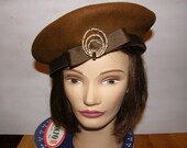Free Hat Box MINT Condition Rare Designer Hat Vintage Adolfo ll Tags and All