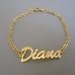 Personalized Gold Name Bracelet