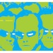 The Matrix greeting cards set of 4