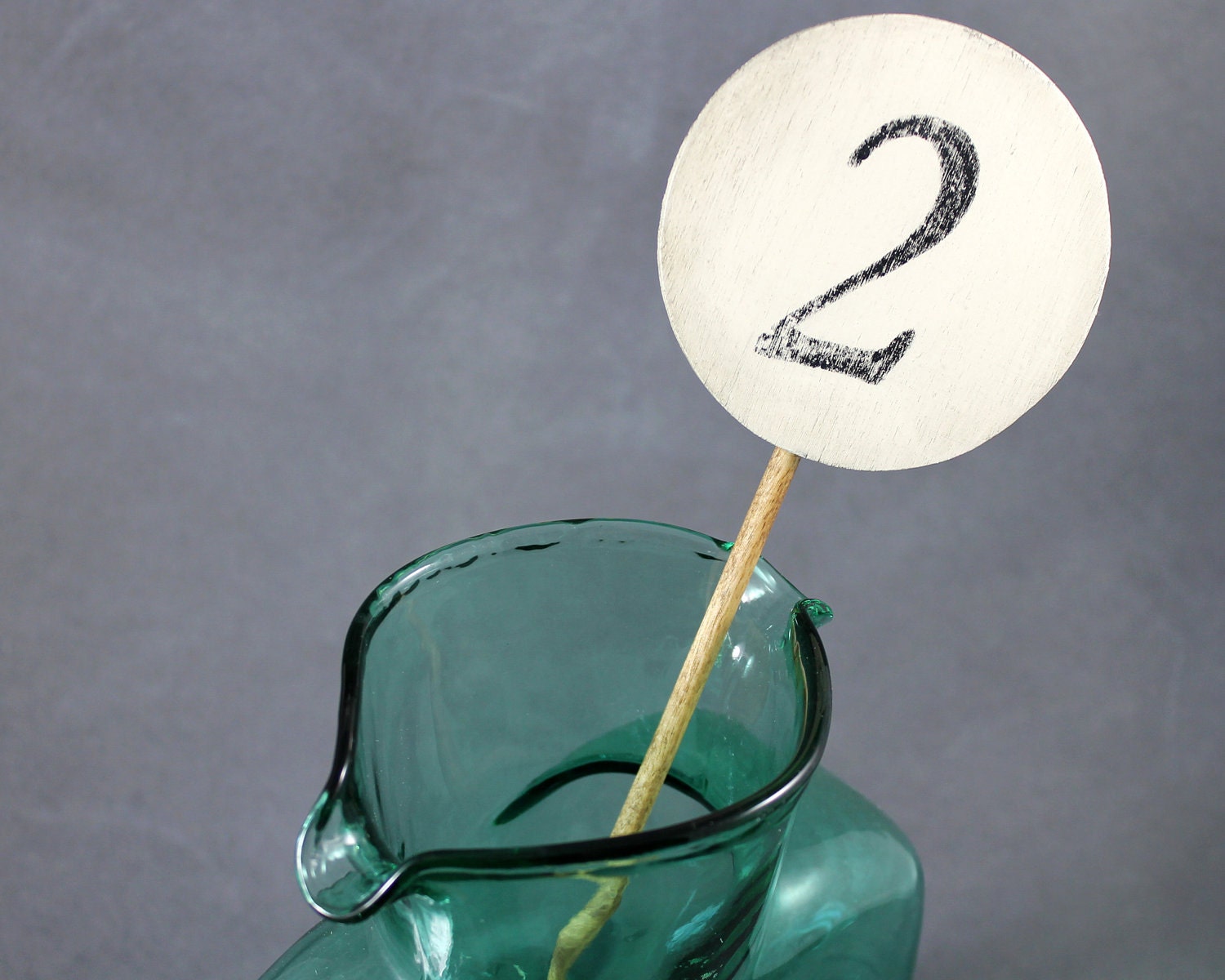 Rustic Table Numbers Set of 10 MADE TO ORDER