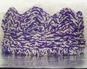 Hand Knit Prince/Princess Crown for Newborns