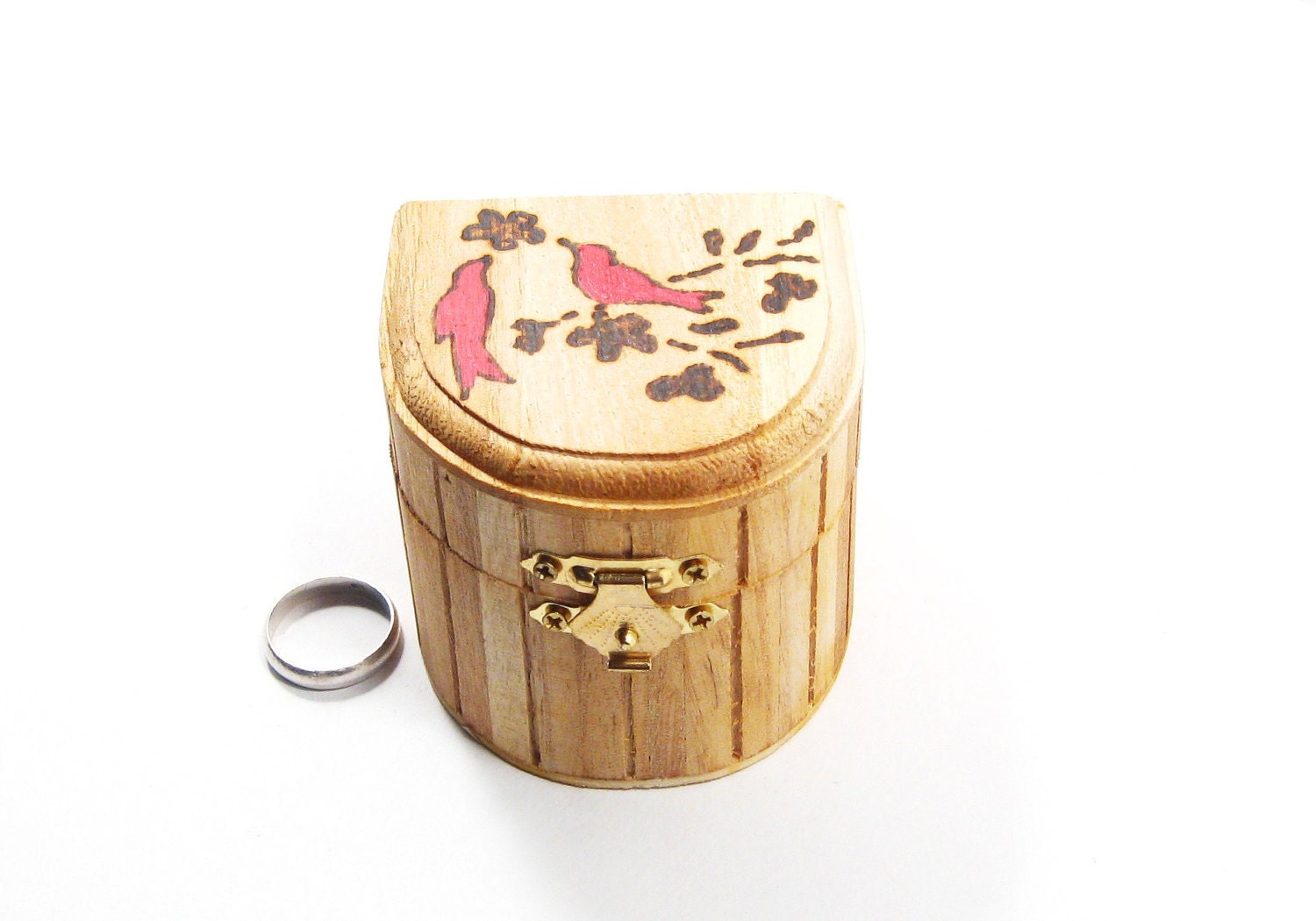 Wedding Box or Engagement ring box. Ring Bearer pillow.