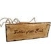 Wedding Chair Signs or Church Pew Markers (Set of 4) Rustic Wedding Outdoor Wedding Seating plan